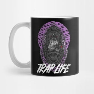 Trap Life / Urban Streetwear / Chillin Monkey Mug